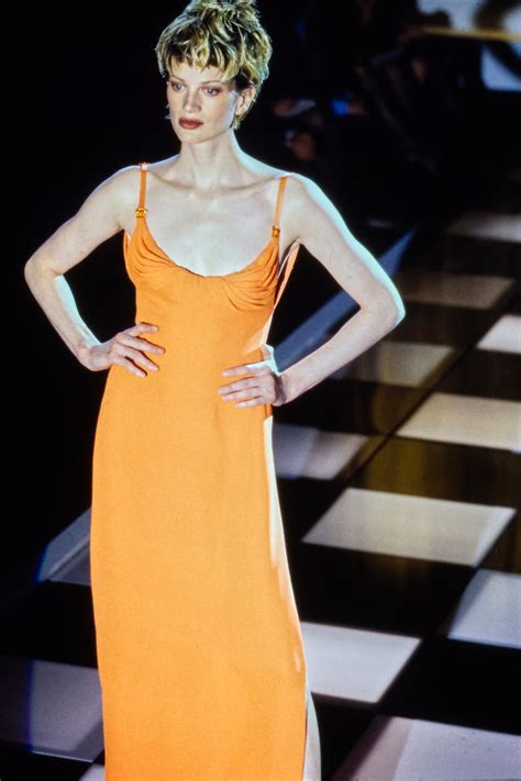 versace spring dresses 1996